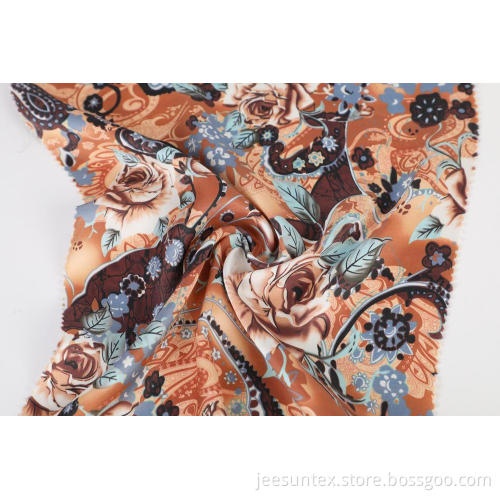 Fashion Textile Fabric Viscose Print Fabric